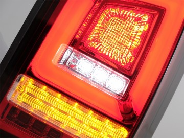 Taillights Red White Full LED suitable for VW Transporter Multivan V T5 Facelift (2010-2015)