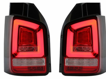 Taillights Red White Full LED suitable for VW TRANSPORTER V T5 (2003-2009)