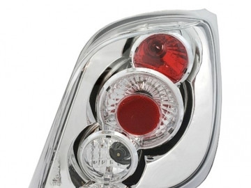 Taillights suitable for Ford Fiesta 3 Mk3 (1989-1995) Chrom