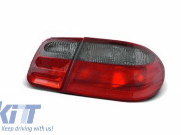 Taillights suitable for MERCEDES E class W210 Limousine (1995-03.2002) Red/Smoke