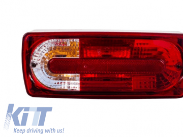 Taillights suitable for MERCEDES Benz G-class W463 G55 Look (1989-up) Red/Clear