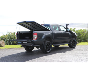 Telhado plano PROFORM SPORTLID V + Sistema ferroviário - Ford Ranger PX (2012-2018)