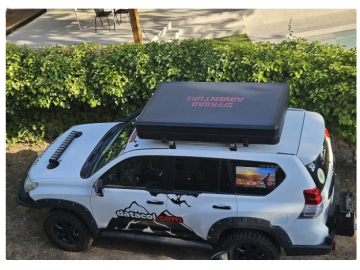 Tenda de Tejadilho OFFROAD em Alumínio – Modelo Family 190 x 210 cm
