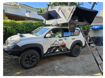 Tenda de Tejadilho OFFROAD em Alumínio – Modelo Family 190 x 210 cm