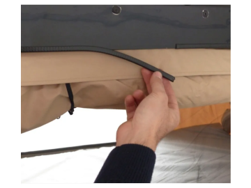 Tenda de Tejadilho Offroad Cáqui
