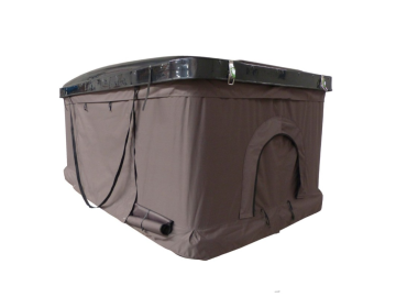 Tenda de Tejadilho Offroad Cinzenta Escura 