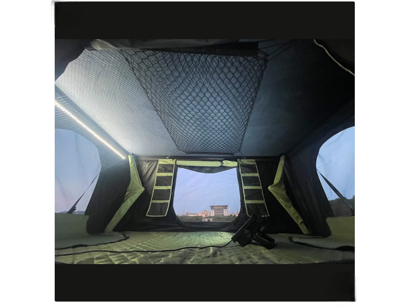 Tenda de Tejadilho Offroad em Alumínio – Modelo “Soldado” 135 cm