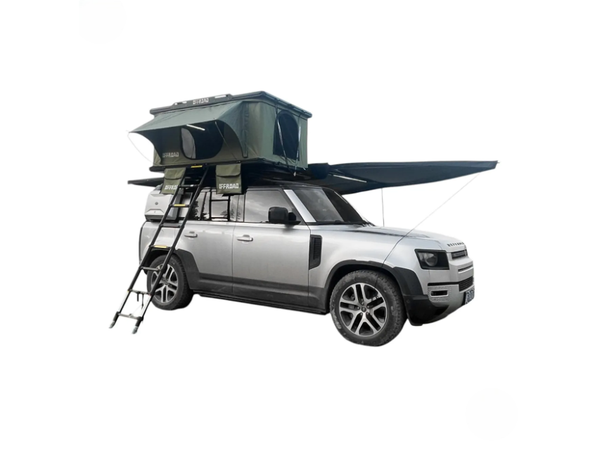 Tenda de Tejadilho Offroad em Alumínio – Modelo “Soldado” 135 cm