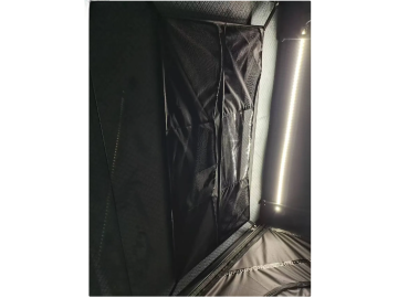 Tenda de tejadilho Offroad alumínio Modelo Exército 135cm