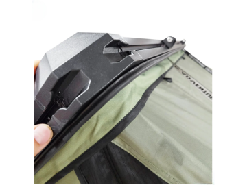 Tenda de tejadilho Offroad alumínio Modelo Exército 135cm