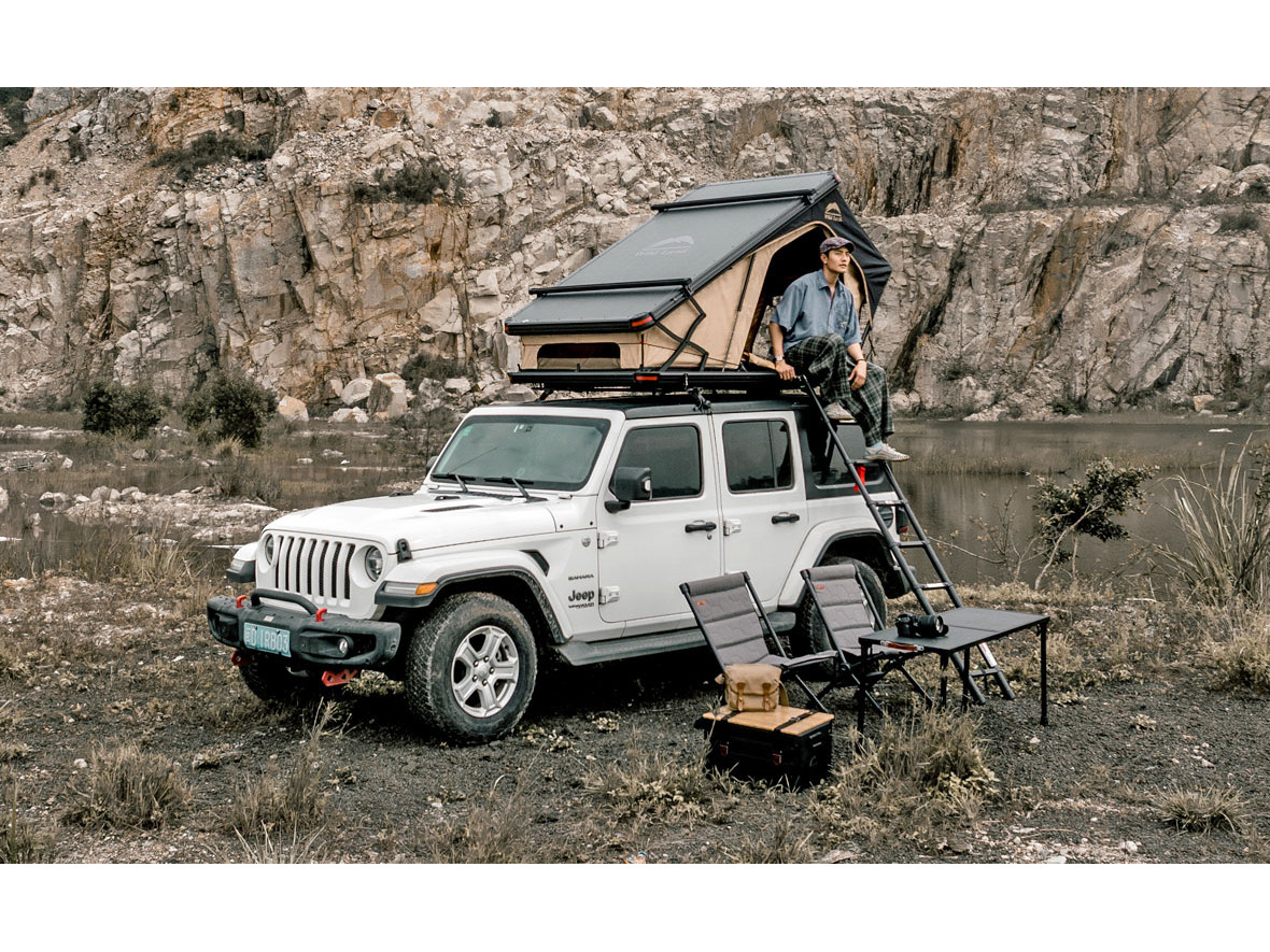 Tenda de tejadilho WILDLAND FISTERRA V2 140