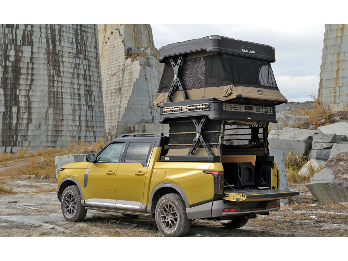 Tenda de tejadilho WILDLAND WINGMAN X (necessita suportes)