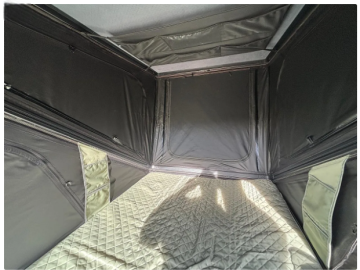 Tenda de tejadilho todo-o-terreno em alumínio, modelo Tactical , 135 cm