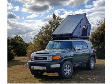 Tenda em Tejadilho em Cunha de Alumínio Offroad