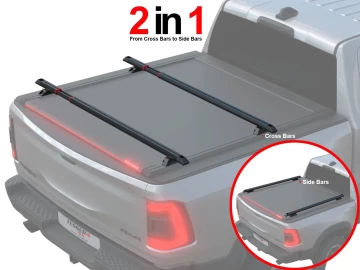 Tessera Bar+: Barras 2 em 1 Ford Ranger (P703) 2023+ Cabine Dupla WILDTRAK