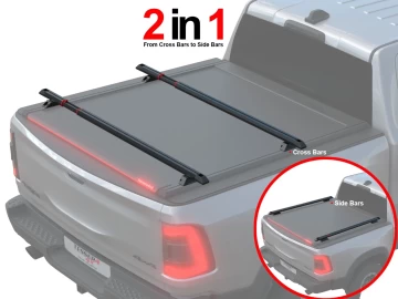 Tessera Bar+: Barras 2 em 1 Toyota Hilux (Revo) '07-2016-> GR II C/ OEM PLASTIC ROLL BAR
