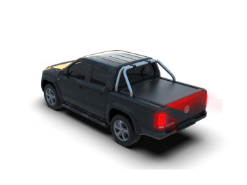 Tessera Roll+: Cobertura Rígida Retrátil Automática para Volkswagen Amarok 2010-2022 - compatível com a roll bar OEM da Volkswagen