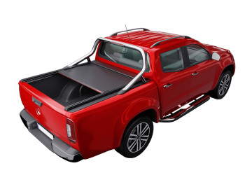 Tessera Roll+: Cobertura Retrátil Automática para Mercedes X-Class | compatível com a roll bar OEM da Mercedes.