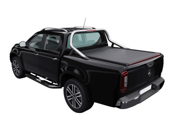 Tessera Roll+: Cobertura Retrátil Automática para Mercedes X-Class | compatível com a roll bar OEM da Mercedes.