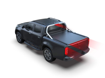 Tessera Roll+: Cobertura Retrátil Automática para Mercedes X-Class | compatível com a roll bar OEM da Mercedes.