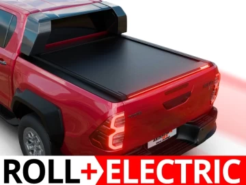 Tessera Roll+: Cobertura Retrátil Elétrica Toyota Hilux (Revo) '07-2016-> GR II c/ OEM PLASTIC ROLL BAR