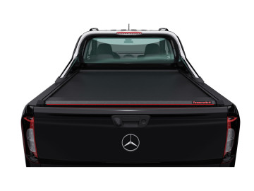 Tessera Roll+: Cobertura Retrátil Manual para Mercedes X-Class | compatível com a roll bar OEM da Mercedes.