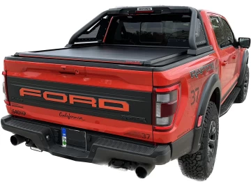 Tessera Roll+: Cobertura Rígida Retrátil Automática Ford F-150 2015-2020 - Cabine Dupla Short Bed Versão