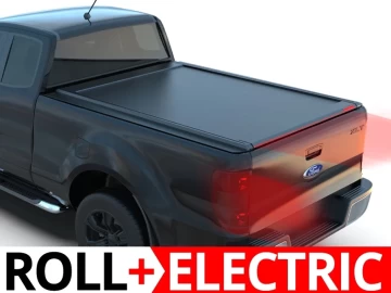 Tessera Roll+: Cobertura Rígida Retrátil Automática Ford Ranger 2012+ 2016+ 2020+ Cabine Extra XLT