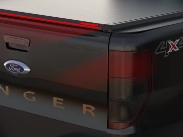 Tessera Roll+: Cobertura Rígida Retrátil Automática Ford Ranger 2012+ 2016+ 2020+ Cabine Dupla XLT 