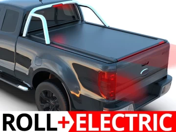 Tessera Roll+: Cobertura Rígida Retrátil Automática Ford Ranger 2012+ 2016+ 2020+ Cabine Extra Limited