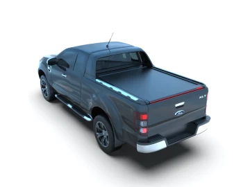 Tessera Roll+: Cobertura Rígida Retrátil Automática Ford Ranger 2012+ 2016+ 2020+ Wildtrack Cabine Extra