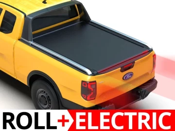 Tessera Roll+: Cobertura Rígida Retrátil Automática Ford Ranger (P703) 2023+ Cabine Extra - WILDTRAK