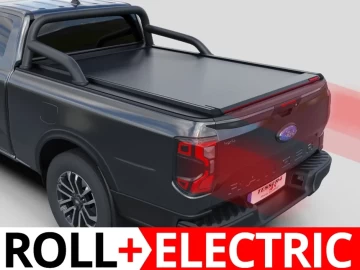 Tessera Roll+: Cobertura Rígida Retrátil Automática para Caminhonete Ford Ranger (P703) 2023+ Cabine Extra /XLT/SPORT 