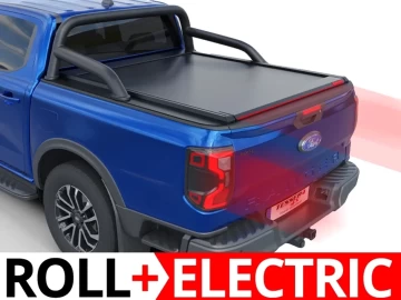 Tessera Roll+: Cobertura Rígida Retrátil Automática para Ford Ranger (P703) 2023+ Cabine Dupla / XLT/SPORT