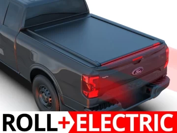  Tessera Roll+: Cobertura Rígida Retrátil Automática para Ford Ranger (P703) 2023+ Cabine Extra - XL/XLT/LIMITED
