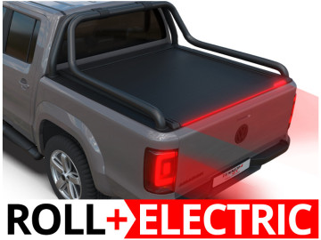Tessera Roll+: Cobertura Rígida Retrátil Automática para Volkswagen Amarok 2010-2022 - compatível com a roll bar Canyon OEM