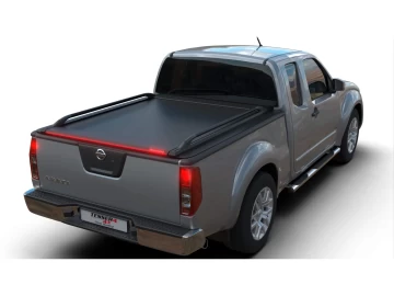 Tessera Roll+: Cobertura Rígida Retrátil Manual Assistido Nissan D40 (Navara) Cabine Extra