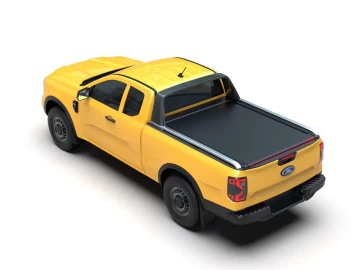 Tessera Roll+: Cobertura Rígida Retrátil Manual Assistido por Mola Ford Ranger (P703) 2023+ - Cabine Extra / WILDTRAK