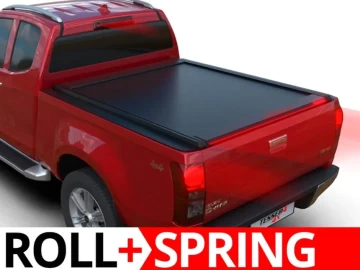 Tessera Roll+: Cobertura Rígida Retrátil Manual Assistido por Mola Isuzu D-Max 2012+ & 2017-2020 