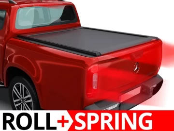 Tessera Roll+: Cobertura Rígida Retrátil Manual Assistido por Mola Mercedes X-Class