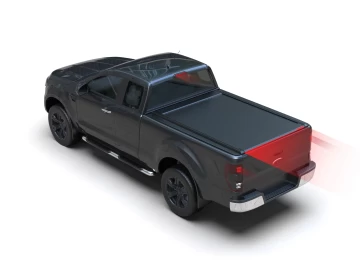 Tessera Roll+: Cobertura Rígida Retrátil Manual Ford Ranger 2012+ 2016+ 2020+ Cabine Extra XLT