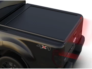 Tessera Roll+: Cobertura Rígida Retrátil Manual Ford Ranger 2012+ 2016+ 2020+ Cabine Extra XLT