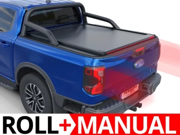 Tessera Roll+: Cobertura Rígida Retrátil Manual Ford Ranger (P703) 2023+ Cabine Dupla / XLT/SPORT