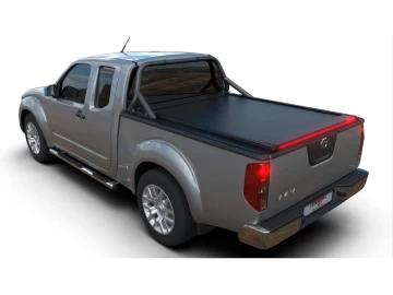 Tessera Roll+: Cobertura Rígida Retrátil Manual Nissan D40 (Navara) Cabine Extra