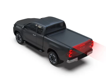 Tessera Roll+: Cobertura Rígida Retrátil Manual Toyota Hilux (Revo) '07-2016-> Cabine Extra