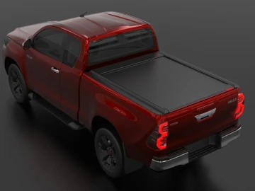Tessera Roll+: Cobertura Rígida Retrátil Manual com Iluminação Signature Toyota Hilux (Revo) '07-2016->2026