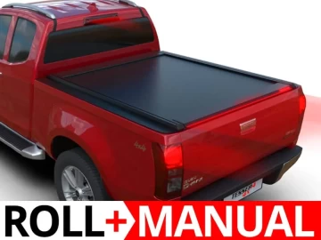 Tessera Roll+: Cobertura Rígida Retrátil Manual para Isuzu D-Max 2012+ & 2017-2020 Cabine Extra
