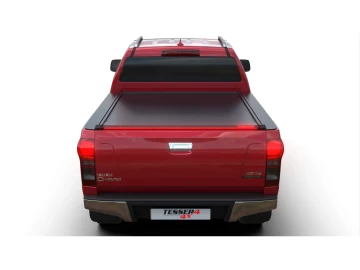 Tessera Roll+: Cobertura Rígida Retrátil Manual para Isuzu D-Max 2012+ & 2017-2020 Cabine Extra