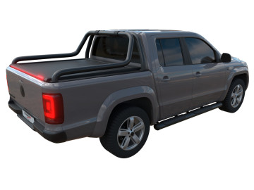 Tessera Roll+: Cobertura Rígida Retrátil Manual para Volkswagen Amarok 2010-2022 - compatível com a roll bar Canyon