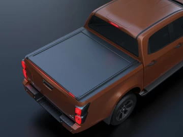 Tessera Roll+: Cobertura Rígida Retrátil com Assistência de Mola Isuzu D-Max 2021-2024 & 2025+ NO OEM ROLL BAR